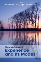 Experience and Its Modes (Cambridge Paperback Library) 0521311799 Book Cover