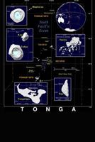 Modern Day Color Map of Tonga Journal: Take Notes, Write Down Memories in this 150 Page Lined Journal 171705045X Book Cover