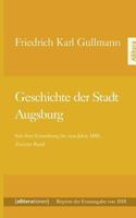 Geschichte der Stadt Augsburg 3869063882 Book Cover