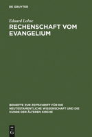 Rechenschaft Vom Evangelium : Exegetische Studien Zum Romerbrief 3110193582 Book Cover