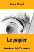 Le papier 197967891X Book Cover