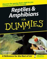 Reptiles & Amphibians for Dummies 0764525697 Book Cover