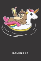 Kalender: Kalender | Notizkalender | Schreibkalender | Jahreskalender | Tageskalender | DIN A5 | Faultier | Faultiere | Zoo | Tierpfleger | Tier | ... | Urlaub | Swimmingpool (German Edition) 1712903683 Book Cover