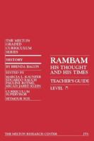 Rambam: His Life And Times (Teacher's Guide) 1929419082 Book Cover