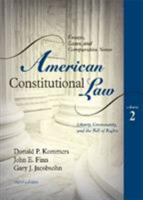 American Constitutional Law: Liberty, Community, and the Bill of Rights Volume 2 0742526933 Book Cover