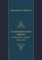 A Commemorative Address, at Royalson 3337080197 Book Cover