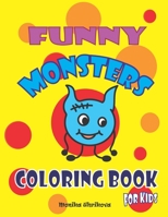 Monsters Coloring Book For Kids 1693813033 Book Cover