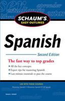 Schaum's Easy Outline: Spanish 0071760563 Book Cover