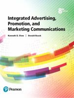 Integrated Advertising, Promotion and Marketing Communications 0133126242 Book Cover