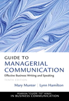 Guide to Managerial Communication 0133659909 Book Cover