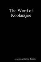 The Word of Koolassjoe TPB 1794751092 Book Cover