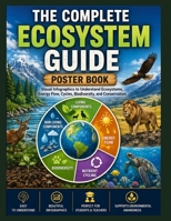 The Complete Ecosystem Guide: Poster Book: Visual Understand Ecosystems, Energy Flow, Cycles, Biodiversity, and Conservation, educational posters that ... simple, engaging, and unforgettable. B0GYP6134K Book Cover