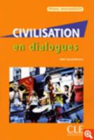 En dialogues civilisation + cd audio intermediaire 2090352159 Book Cover
