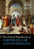 The Oxford Handbook of Corporate Law and Governance (Oxford Handbooks) 0198743696 Book Cover