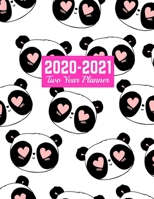 2020-2021 Two Year Planner: Trendy 24-Month Planner & Calendar | Large 8.5 x 11 (Jan 2020 - Dec 2021) Daily Weekly and Monthly Schedule | Art Cover 00023189 1712701274 Book Cover