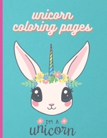 Unicorn coloring pages B093CHJ3JB Book Cover