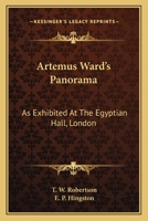 Artemus Ward's Panorama (Notable American Authors Series - Part I) 1435756290 Book Cover
