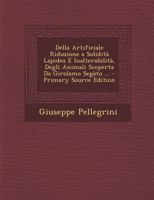 Della Artificiale Riduzione a Solidita Lapidea E Inalterabilita, Degli Animali Scoperta Da Girolamo Segato ... 1287387128 Book Cover