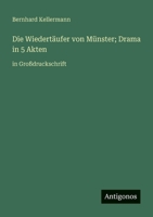 Die Wiedertäufer von Münster; Drama in 5 Akten: in Großdruckschrift (German Edition) 338806590X Book Cover