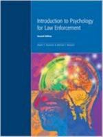 Introduction to Psychology for Law Enforcement; 2010 2nd Edition 1552393860 Book Cover