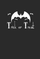 Bat Trick Or Treat: Graph Paper Notebook (6 x 9 - 120 pages) Halloween Themed Notebook for Gift / Daily Activity Journals / Diary 1692454935 Book Cover