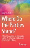 Where Do the Parties Stand?: Political Competition on Immigration and the EU in National and European Parliamentary Debates 3030775879 Book Cover