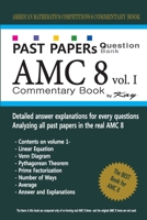 Past Papers Question Bank AMC8 [volume 1]: amc8 math preparation book 1727501853 Book Cover