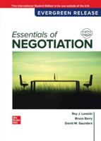 Essentials of Negotiation: 2024 Release ISE 1266913394 Book Cover