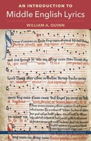 An Introduction to Middle English Lyrics (New Perspectives on Medieval Literature: Authors and Traditions) 0813079438 Book Cover