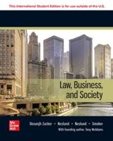 Law, Business and Society: 2024 Release ISE 126695001X Book Cover