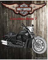 Motor: Harley-Davidson Coloring Book 7: Coloring Book 1541083466 Book Cover