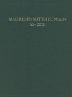 Madrider Mitteilungen 53 (2012) 3895009091 Book Cover