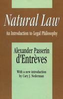 Natural law;: An introduction to legal philosophy 1560006730 Book Cover
