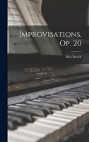 Improvisations, Op. 20 1016353235 Book Cover