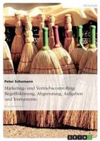 Marketing- Und Vertriebscontrolling: Begriffsklarung, Abgrenzung, Aufgaben Und Instrumente 3638816699 Book Cover