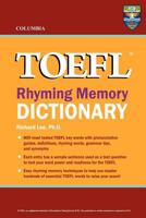 Columbia TOEFL Rhyming Memory Dictionary 0987977814 Book Cover