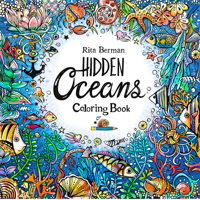 Hidden Oceans Coloring Book: Color and Breathe 0760396132 Book Cover