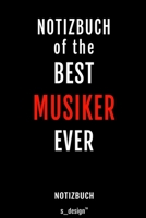 Notizbuch f�r Musiker: Originelle Geschenk-Idee [120 Seiten liniertes blanko Papier] 1692775073 Book Cover