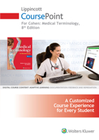 Lippincott CoursePoint for Cohen's Medical Terminology: An Illustrated Guide 1496357019 Book Cover