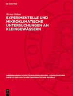 Experimentelle Und Mikroklimatische Untersuchungen an Kleingewässern 3112767985 Book Cover