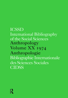 IBSS: Anthropology, Volume 20: 1974 0422807702 Book Cover