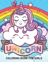 Unicorn Coloring Books for Girls: Sleeping Unicorn Coloring Books For Girls 4-8 for Girls, Children, Toddlers, Kids B083XX3LM9 Book Cover