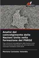 Analisi del coinvolgimento delle Nazioni Unite nella formazione del PNRSE (Italian Edition) 6207053532 Book Cover