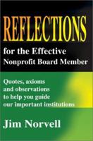 Reflections for the Effective Nonprofit Board Member 0595208738 Book Cover