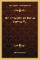 The Principles Of Divine Service V2 1162978996 Book Cover