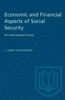 Economic and Financial Aspects of Social Security: An International Survey 1487572646 Book Cover