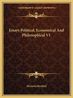 Essays Political, Economical And Philosophical V1 1162661739 Book Cover