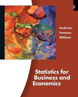 Statistics for Business and Economics (with CD-ROM and InfoTrac) (Statistics for Business & Economics)