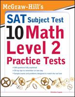 McGraw-Hills SAT Subject Test 10: Math Level 2 Practice Tests 0071762922 Book Cover