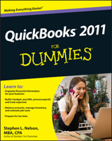 QuickBooks 2011 for Dummies 0470646497 Book Cover